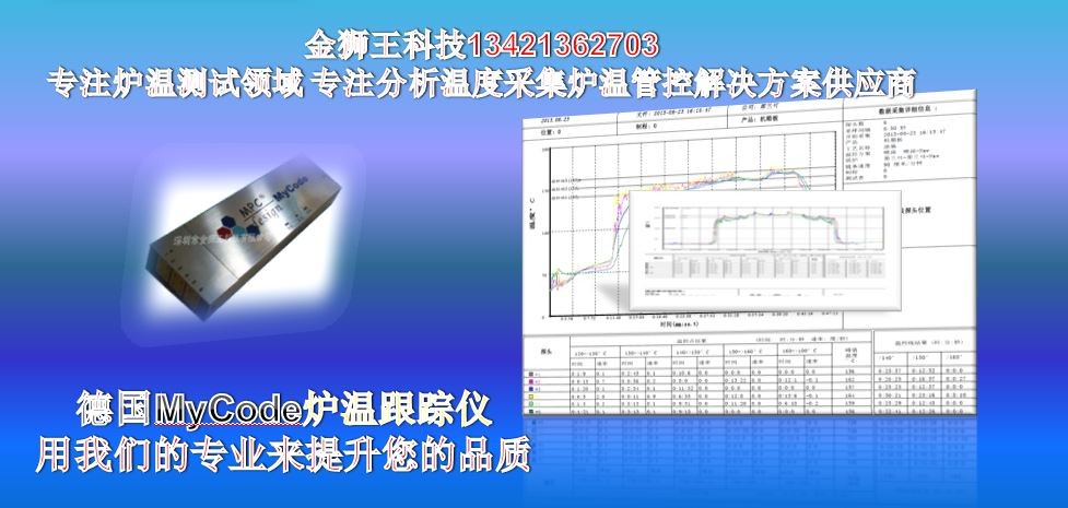 爐溫跟蹤儀，MyCode爐溫測試儀